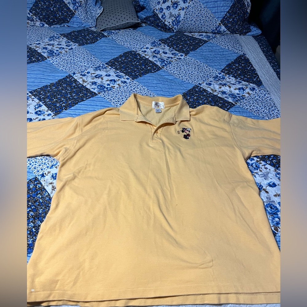 Mickey and Co. Vintage Men’s Golf Polo XXL